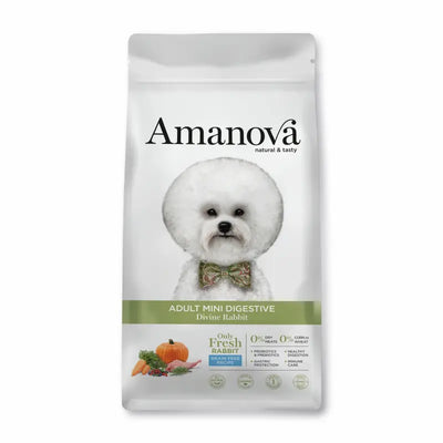 Amanova Amanova Dog Mini Digestive Grain free Rabbit Dry Dog Foods I 2 Sizes Dog Food & Treats