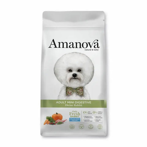Amanova Amanova Dog Mini Digestive Grain free Rabbit Dry Dog Foods I 2 Sizes Dog Food & Treats