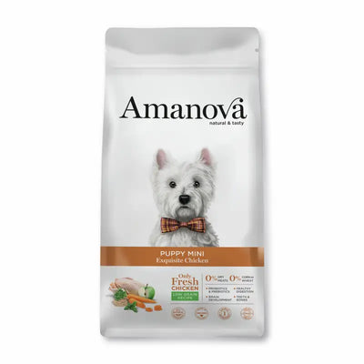 Amanova Amanova Dog Mini Puppy Chicken Low Grain Dry Dog Food 2 kg Dog Food & Treats