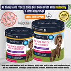 Bailey + Co 15% OFF [5.5 SALE]BAILEY + CO DISSOLVABLE FREEZE DRIED BONE BROTH 30G/65G (3 Flavours) Dog Food & Treats
