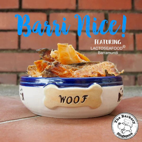 The Barkery Singapore The Barkery Barri Nice Barramundi Fillet Dehydrated Dog Treats 50g Dog Food & Treats