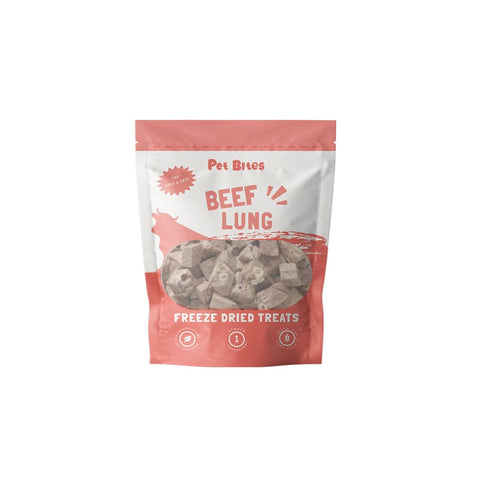 Pet Bites Pet Bites Beef Lungs Freeze Dried Cat & Dog Treats 65g Dog Food & Treats