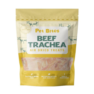 Pet Bites Pet Bites Beef Trachea Air Dried Cat & Dog Treats 80g Dog Food & Treats