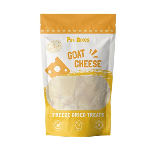 Pet Bites Pet Bites Goat Cheese Freeze-Dried Pet Treats 100g Dog Food & Treats