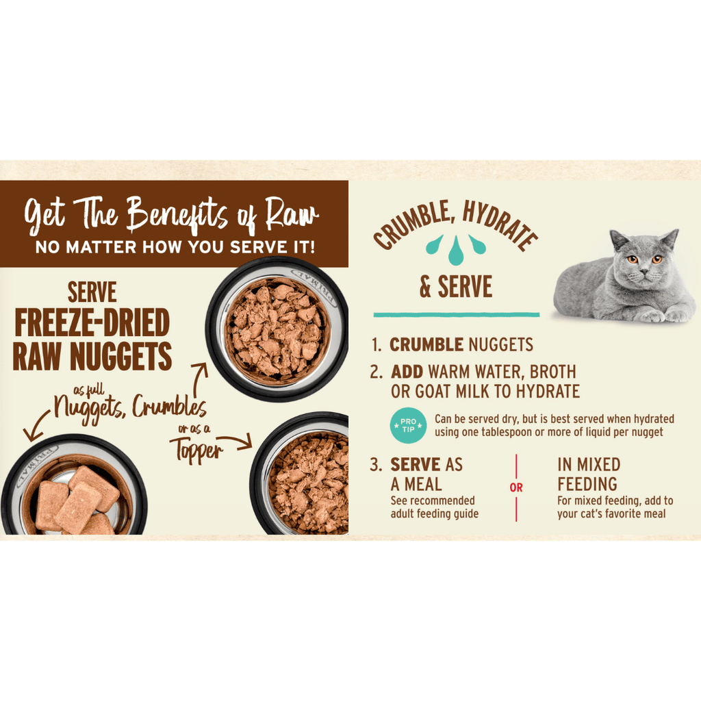 Primal Cat Freeze Dried Raw Nuggets Turkey 14oz