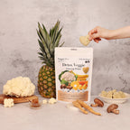 Arlo Kitchen Freeze Dried Dog Treat Detox White  (3g per patty, 15 patties in each pack) with Korean red ginseng and mushrooms