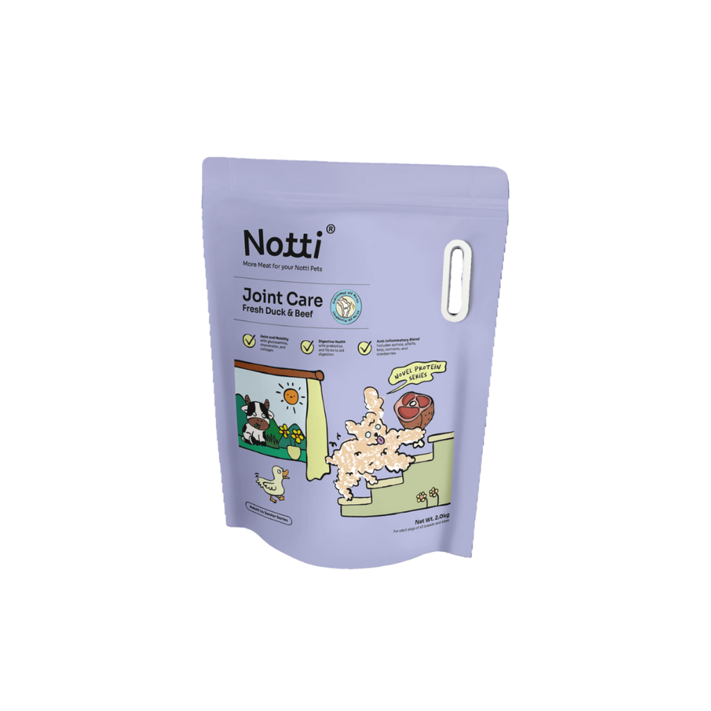 [10% OFF] Notti Joint Care Fresh Duck & Beef  (Super Premium Dog Food) 2kg