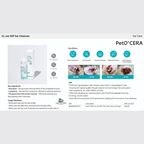 PetO' CERA CL-Ear EEF 120 ml for Dogs and Cats