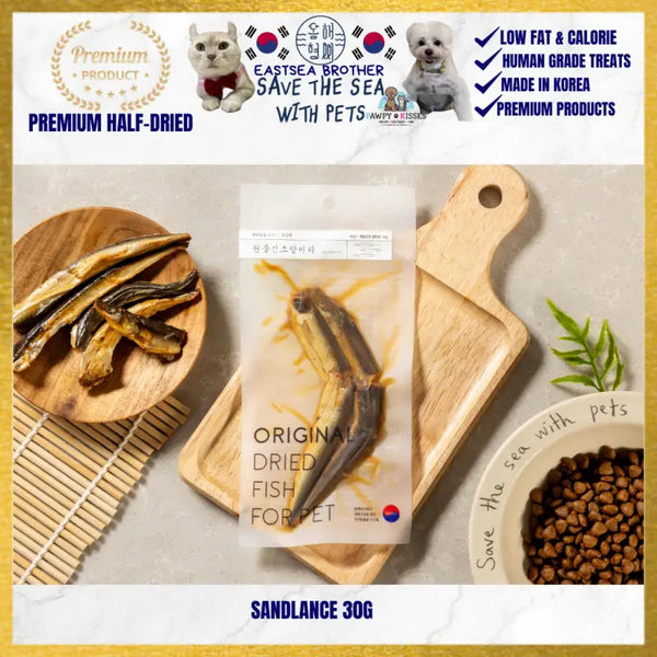 Eastsea brother [Korea]Eastsea Brother Premium Half-Dried Dog & Cat Treats I Pawpy Kisses Dog Food & Treats