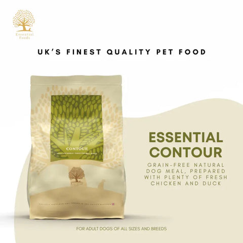 Essential Foods 20% OFF New Launch Essential Contour (Small Kibble) Dog Food & Treats