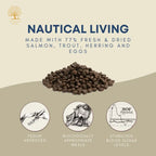 Essential Foods 20% OFF New Launch Essential Nautical Living Dry Dog Food [Small/Large Kibble] Dog Food & Treats