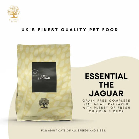Essential Foods 20% OFF New Launch Essential The Jaguar Cat Dry Food Cat Food & Treats