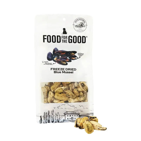 Food For The Good [25% OFF] Food For The Good Freeze Dried Blue Lipped Mussels 80g For Dogs&Cats Treats Dog Food & Treats