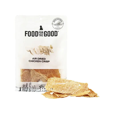 Food For The Good [25% OFF]Food For The Good Air Dried Chicken Crisp 170g For Dogs&Cats Treats Dog Food & Treats