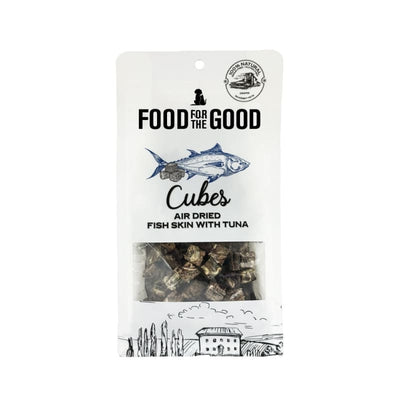 Food For The Good [25% OFF] Food For The Good Fish Skin & Tuna Cubes Freeze-Dried Cat & Dog Treats 120g Dog Food & Treats