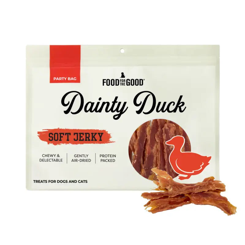 Food For The Good Food For The Good - Party Bag Soft Jerky Cat & Dog Treats I 2 Flavours Availablle Dog Food & Treats