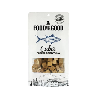Food For The Good [25% OFF] Food For The Good Tuna Cubes Freeze-Dried Cat & Dog Treats 70g Dog Food & Treats