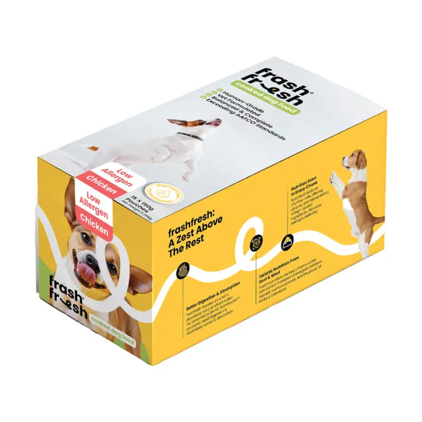 Frash Fresh [NEW IN] FRASH FRESH Low Allergen Frozen Dog Food 2.25kg (7 Flavours Available) Dog Food & Treats