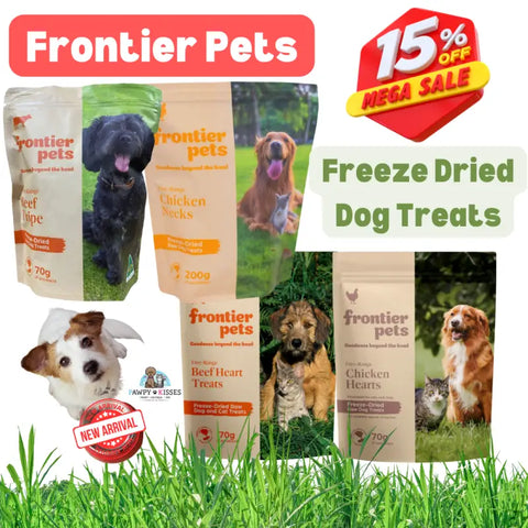 Frontier [New Launch 15% OFF] Frontier Freeze Dried Free Range Dog Treats (4 Flavours Available) Dog Food & Treats