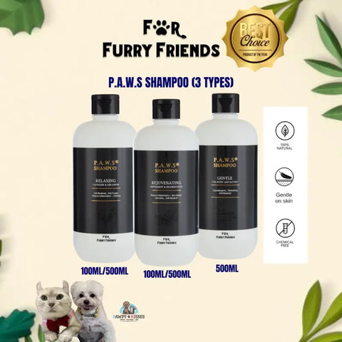 For Furry Friends (No Chemical) For Furry Friends P.A.W.S Shampoo - Sanitizer Shampoo I Pawpy Kisses Grooming & Hygiene