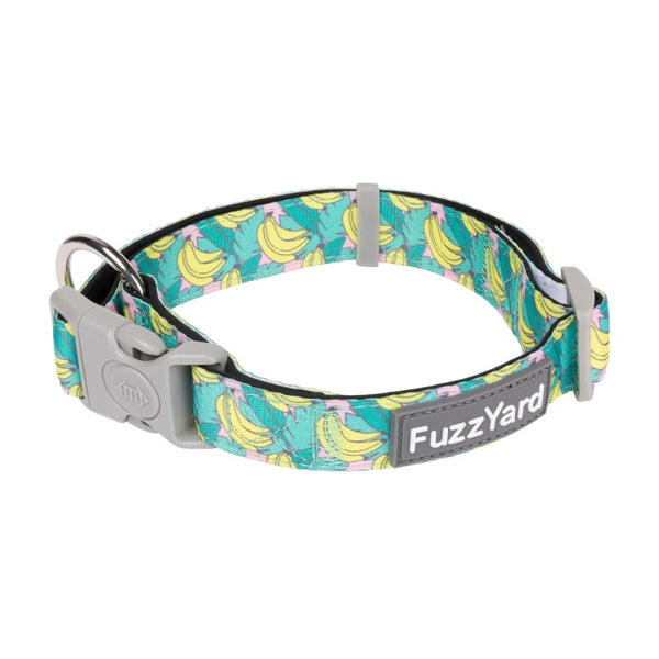 Fuzzyard [15% OFF] Fuzzyard Bananarama Dog Collar (3 Sizes) Dog Accessories