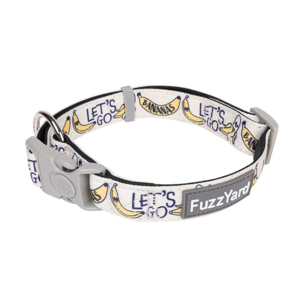 Fuzzyard [15% OFF] Fuzzyard Go Bananas Dog Collar (3 Sizes) Dog Accessories