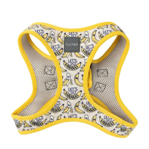 Fuzzyard [15% OFF] Fuzzyard Go Bananas Dog Step-in Harness (6 Sizes) Dog Accessories