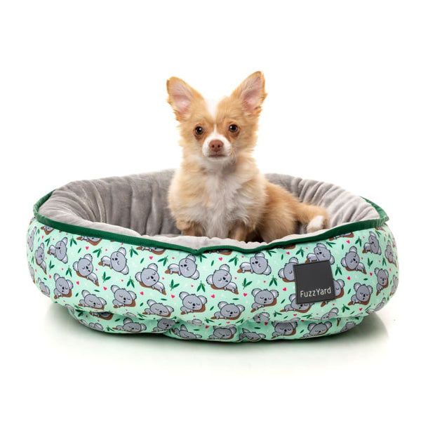 Fuzzyard [15% OFF] Fuzzyard Dreamtime Koalas Reversible Dog Bed (3 Sizes) Dog Accessories