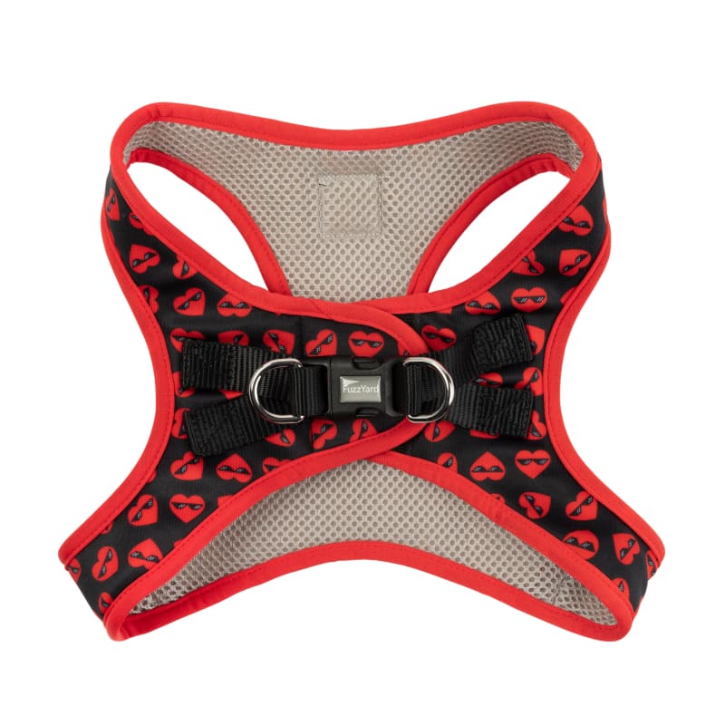 Fuzzyard [15% OFF] Fuzzyard Heart Breaker Dog Step-in Harness (6 Sizes) Dog Accessories
