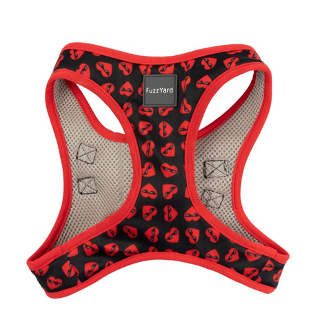 Fuzzyard [15% OFF] Fuzzyard Heart Breaker Dog Step-in Harness (6 Sizes) Dog Accessories