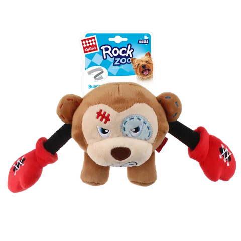 GiGwi GiGwi Dog Toy Rock Zoo Squeaker Monkey 6810 Dog Accessories