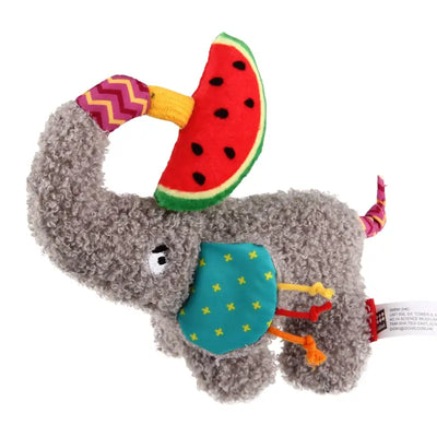 GiGwi GiGwi Dog Toy Wiry Plush Friendz Squeaker Elephant 6797 Dog Accessories
