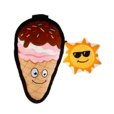 GiGwi GiGwi Durable Dog Toy Foodzy Friendz Ice Cream & Sun 8056 Dog Accessories