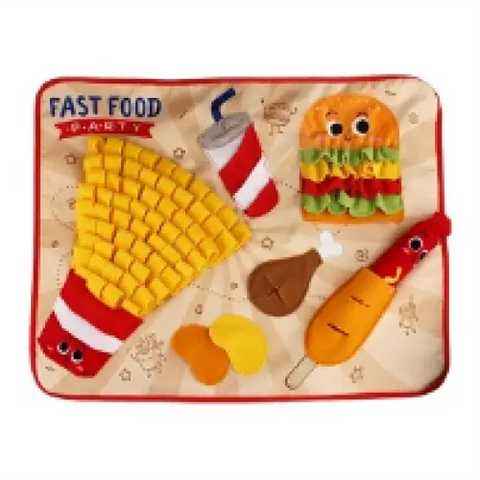 GiGwi GiGwi Enrichment Dog Toy Fast Food Snuffle Mat 7324 Dog Accessories