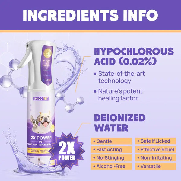 HICC PET [Skin Care Series] HICC Skin Care Spray / Wipes For Dogs & Cats Dog Healthcare