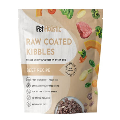 Pet Holistic Pet Holistic Beef Recipe Grain-Free Raw Coated Dry Dog Food 1.8kg Dog Food & Treats