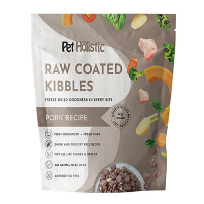 Pet Holistic Pet Holistic Pork Recipe Grain-Free Raw Coated Dry Dog Food 1.8kg Dog Food & Treats