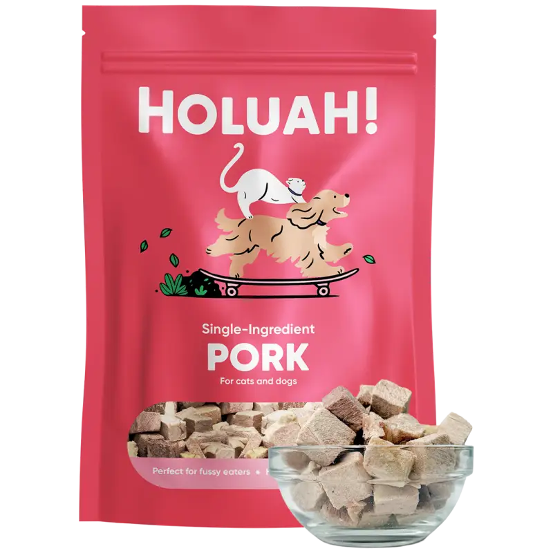 Holuah [30% OFF] (New Launch) Holuah! - Freeze Dried Pork Cats & Dogs Treats