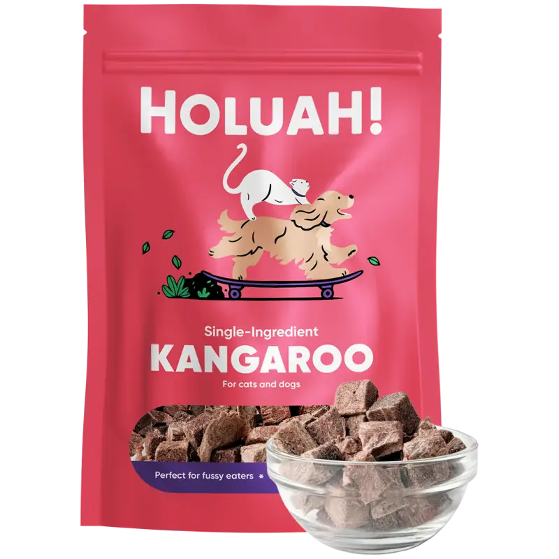 Holuah [30% OFF](New Launch) Holuah! - Freeze Dried Kangaroo Cats & Dogs Treats Dog Food & Treats