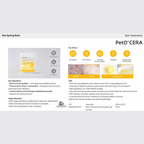 PetO' CERA Spa Hot Spring Bath 30g for Dogs