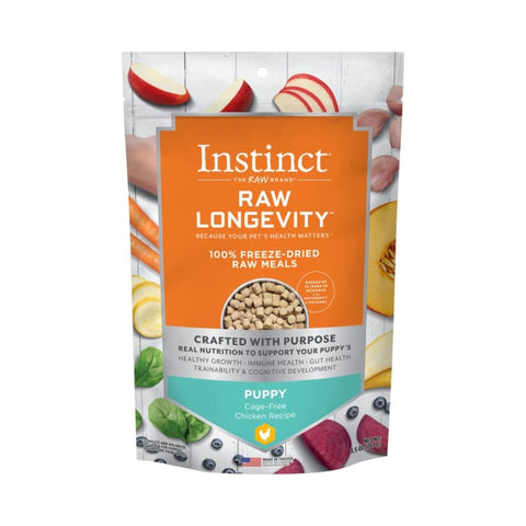 Instinct Instinct Raw Longevity Chicken Puppy Freeze Dried Raw Dog Food 9.5oz Dog Food & Treats