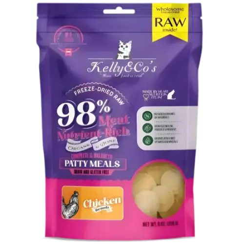Kelly & Co’s Kelly & Co’s Patty Meal For Cats 226g/8oz Cat Food & Treats