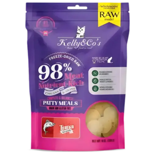 Kelly & Co’s Kelly & Co’s Patty Meal For Cats 226g/8oz Cat Food & Treats