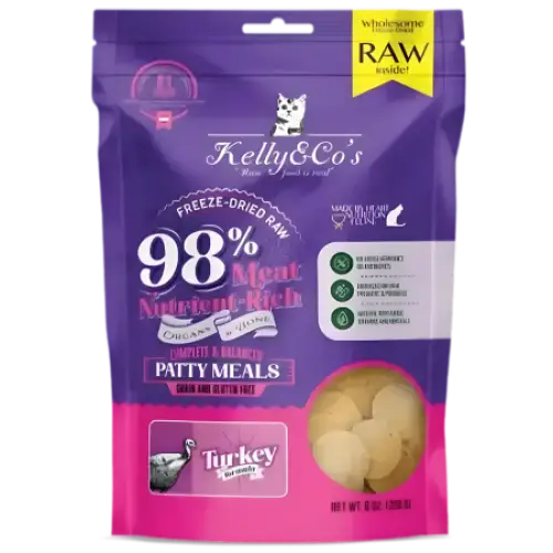 Kelly & Co’s Kelly & Co’s Patty Meal For Cats 226g/8oz Cat Food & Treats