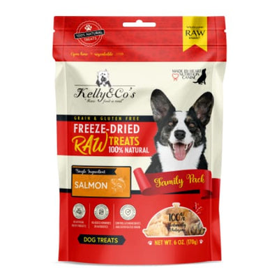 Kelly & Co’s Kelly & Co’s Family Pack Salmon Freeze-Dried Raw Dog Treats 170g Dog Food & Treats
