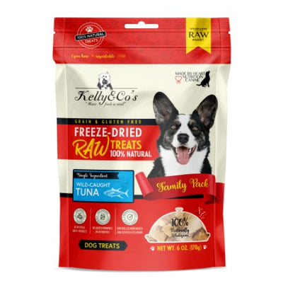 Kelly & Co’s Kelly & Co’s Family Pack Tuna Freeze-Dried Raw Dog Treats 170g Dog Food & Treats