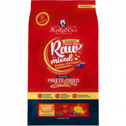 Kelly & Co’s Kelly & Co’s Freeze-Dried Raw Mixed Salmon Kibbles Dry Dog Food 2.72kg Dog Food & Treats