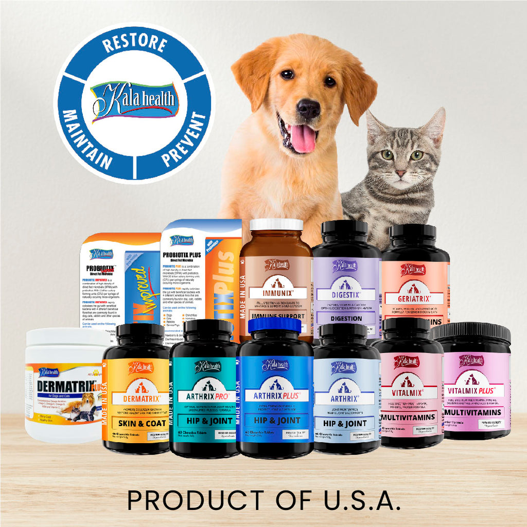 10% OFF Kala Health ARTHRIX PRO® 60 tablets For Dogs & Cats I Pet Supplement