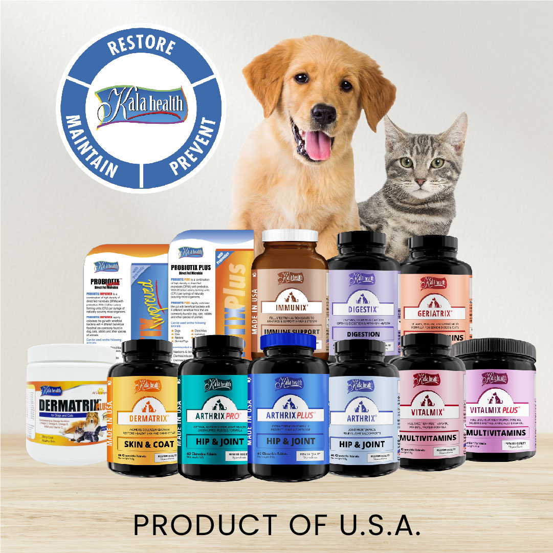 10% OFF Kala Health ARTHRIX PRO® 60 tablets For Dogs & Cats I Pet Supplement