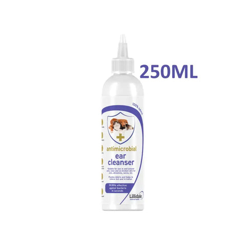 Lillidale (10% OFF) Lillidale Antimicrobial Ear Cleanser For Dogs & Cats - 250ml Grooming & Hygiene